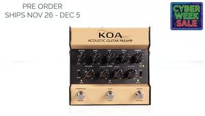 KOA Acoustic Guitar Preamp
