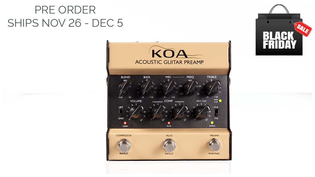 koa acoustic guitar preamp