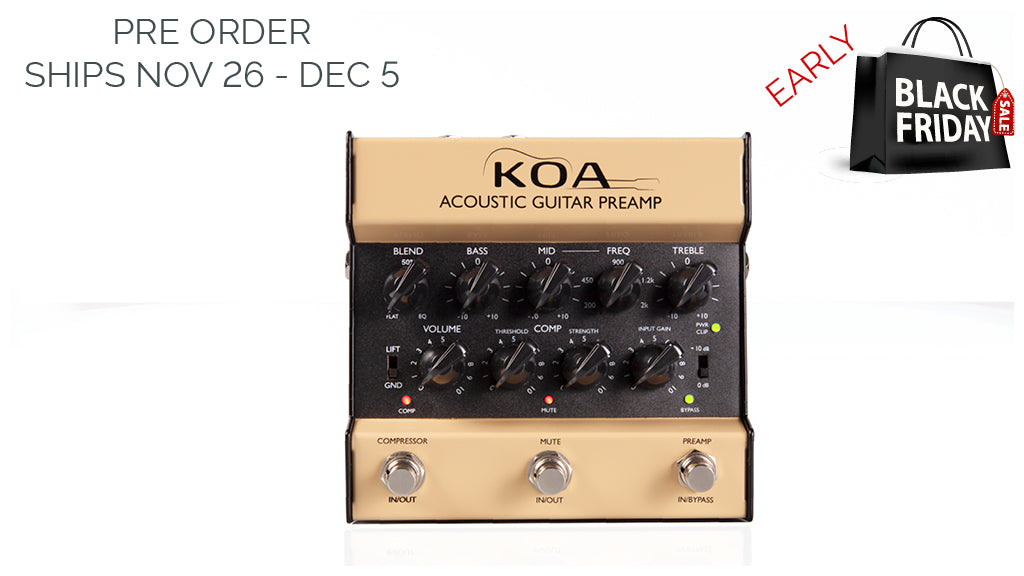 koa acoustic guitar preamp
