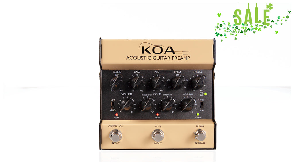 koa acoustic guitar preamp pedal