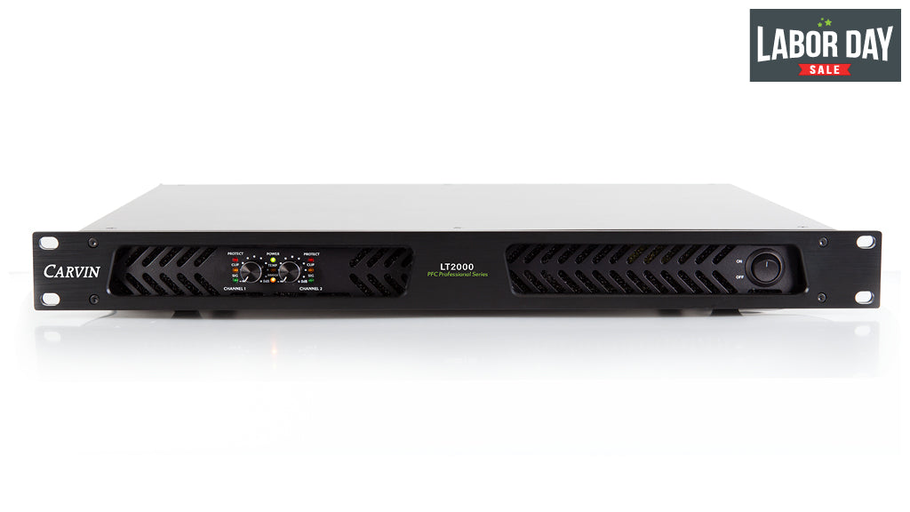 2 channel 2150W 1U rack mount power amplifier with Power Factor Correction 