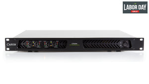 4 channel 5150W 1U rack mount power amplifier with Power Factor Correction 
