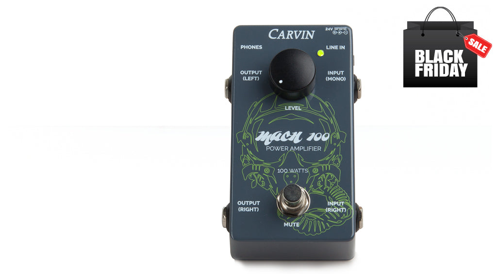 carvin 100w mach100 stereo guiar pedal