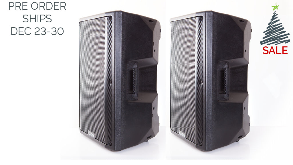 qx15a 2000w active 15-inch loudspeaker system