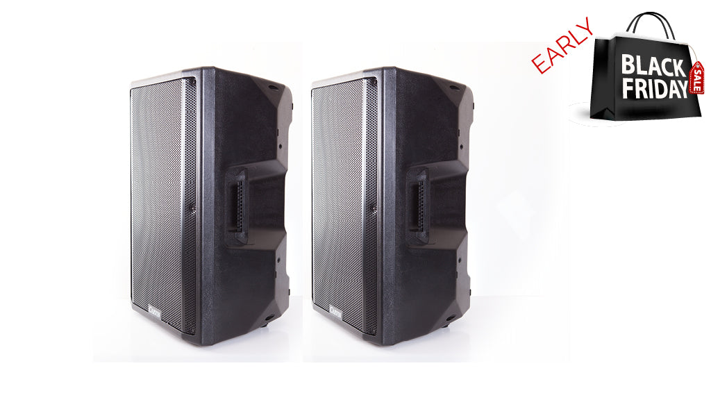 15-inch 2000w active loudspeaker system
