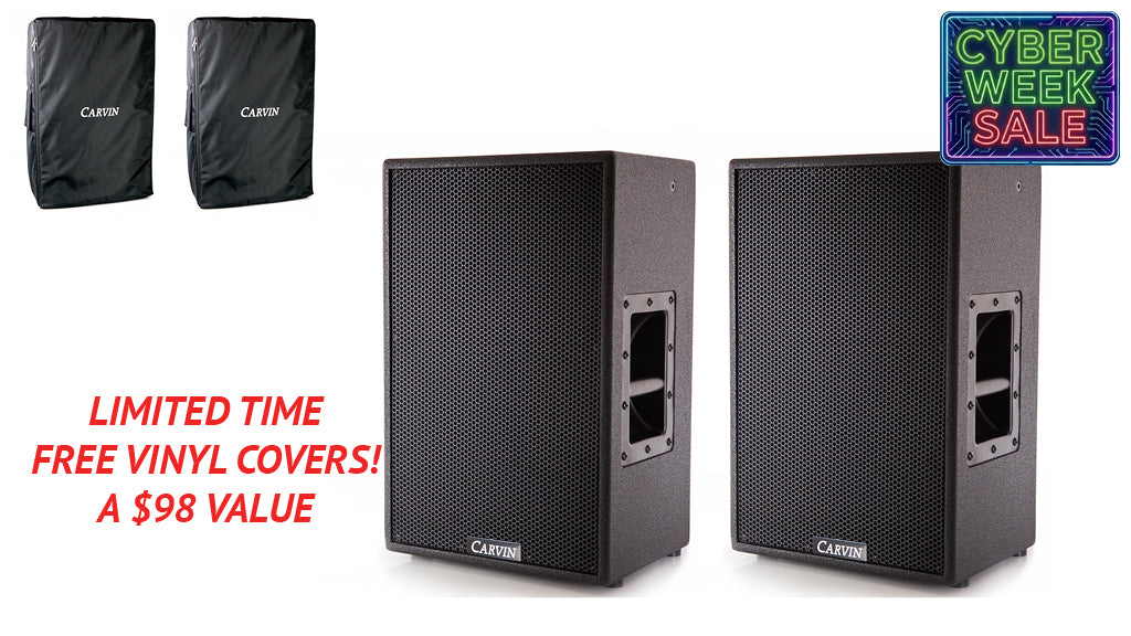 SCxSYS12 - 2000W 12-Inch Loudspeaker Sound System Package