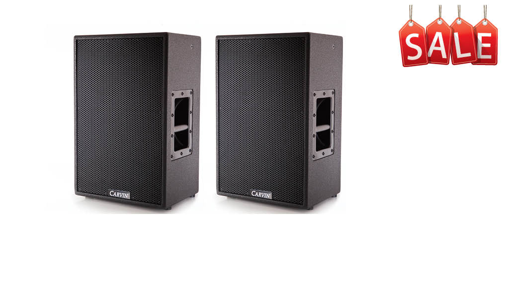 carvin scx12a 12-inch 2000w sound system package 