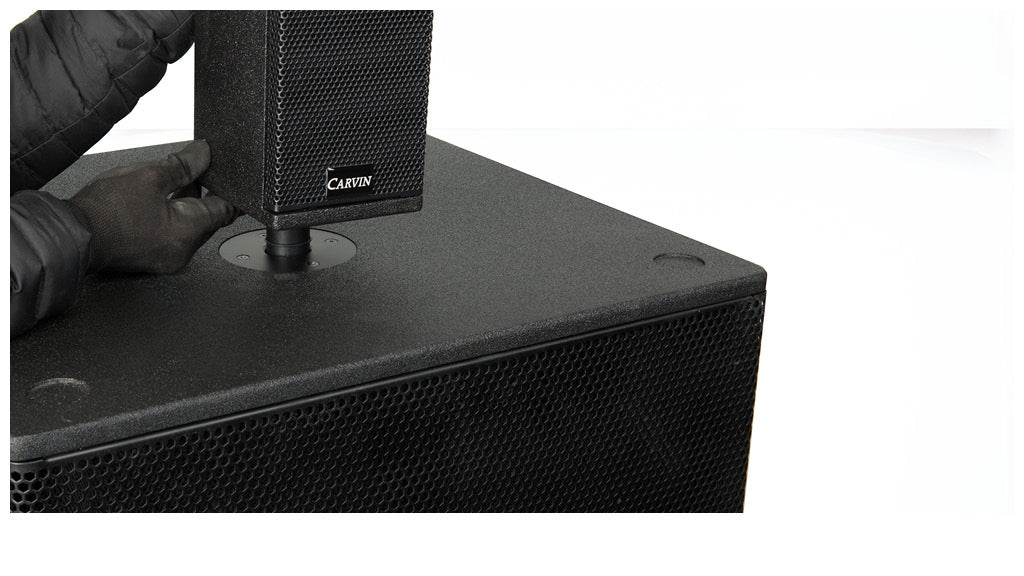 Carvin SS7 aluminum speaker connecting pole set 