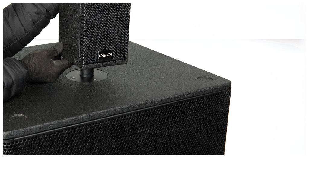 Carvin SS7 aluminum speaker connecting pole