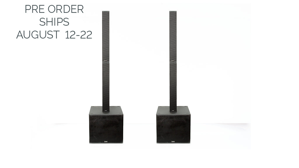 trc400a 4000w active column array system preorder