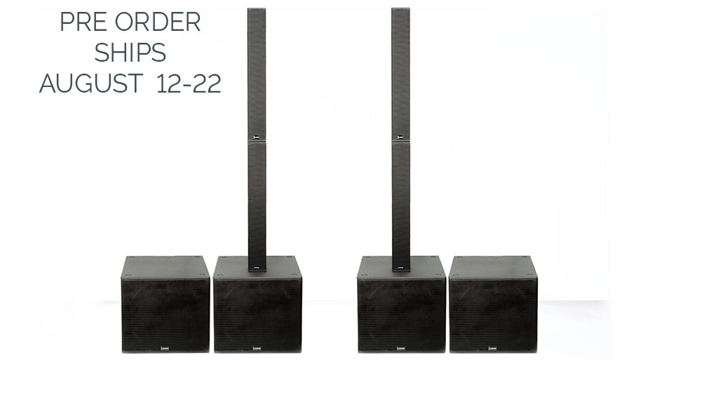 trc600a 8000w active column array system preorder