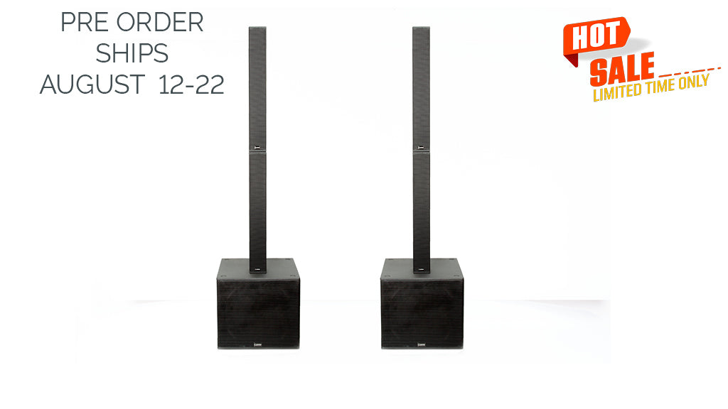 trc400a 4000w active column array system preorder