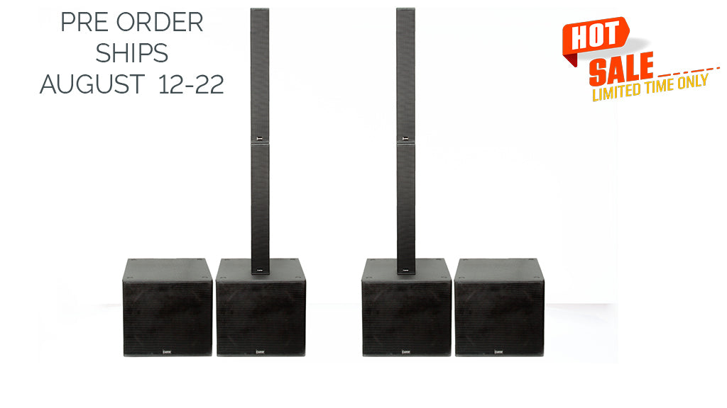 trc600a 8000w active column array system preorder