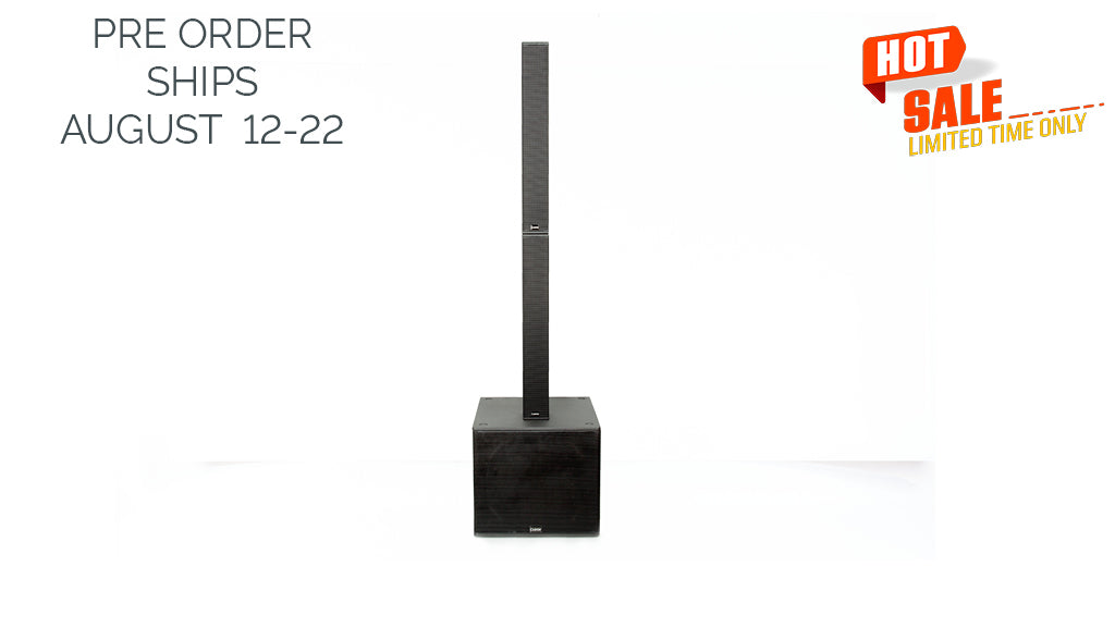 trc200a 2000w active column array system preorder