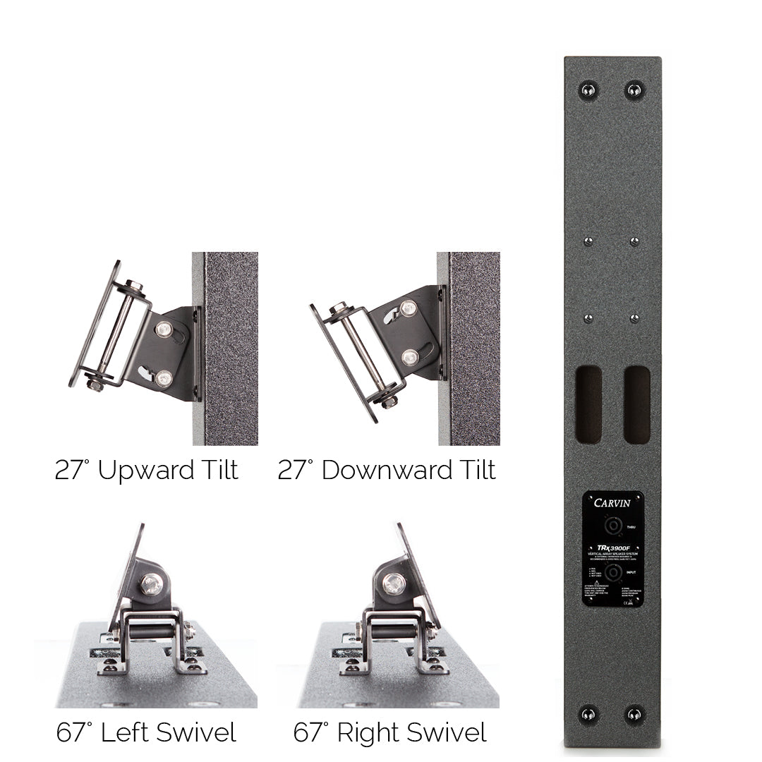 TRx3900F 3.5-Inch Column Array Loudspeaker with Fly Points