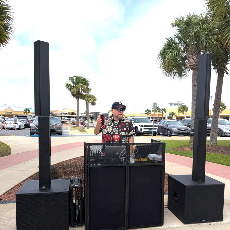carvin trc column array series in use