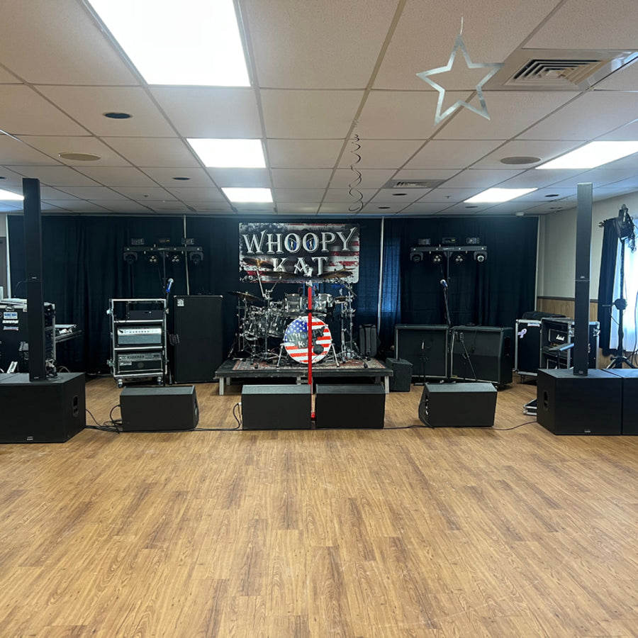 carvin trc column array series in use