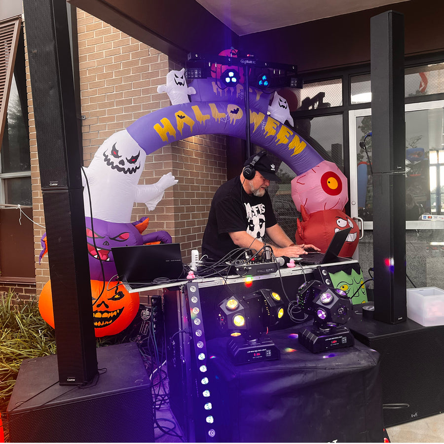 carvin trc column array series in use