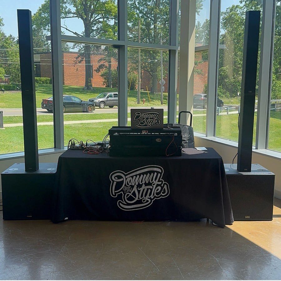 carvin trc column array series in use