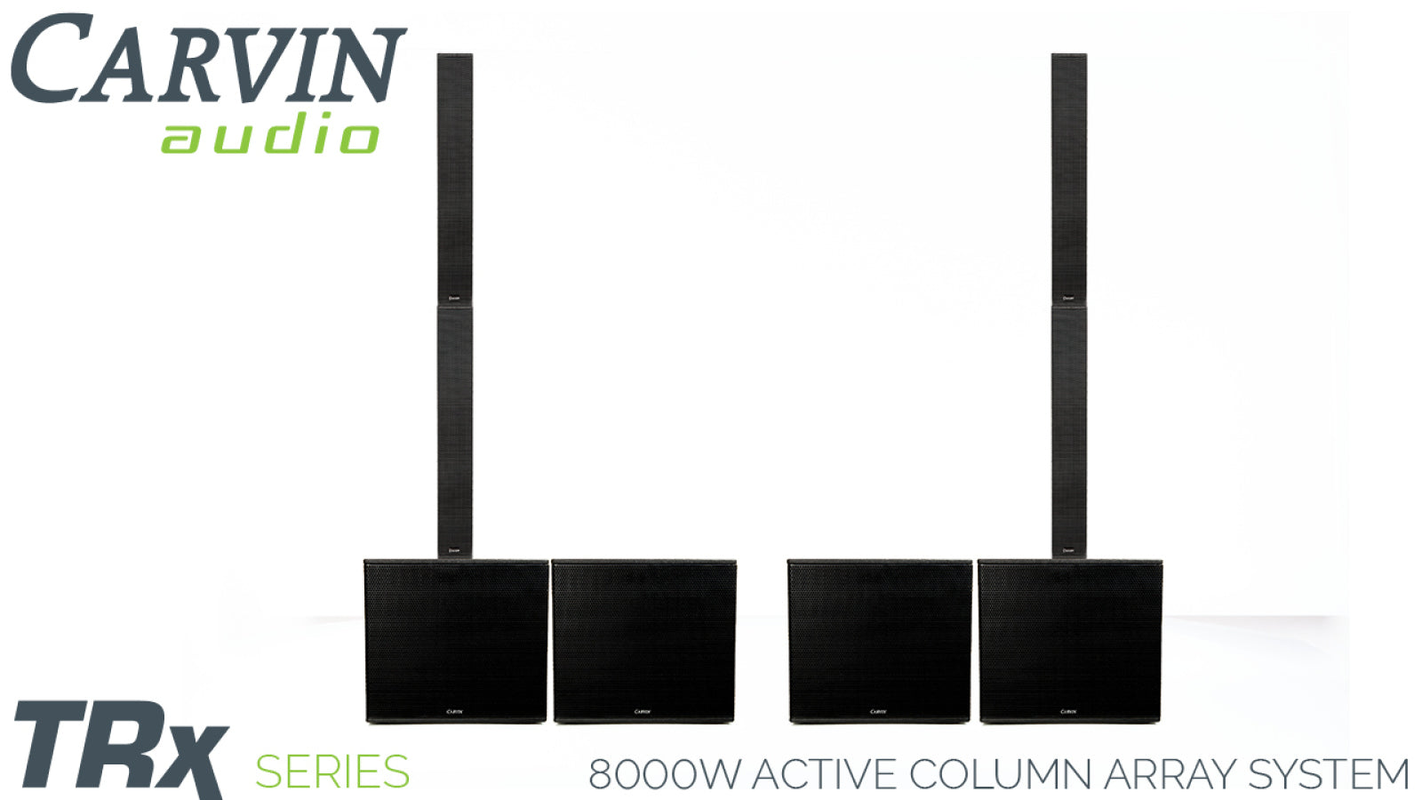 carvin audio TRC column array video
