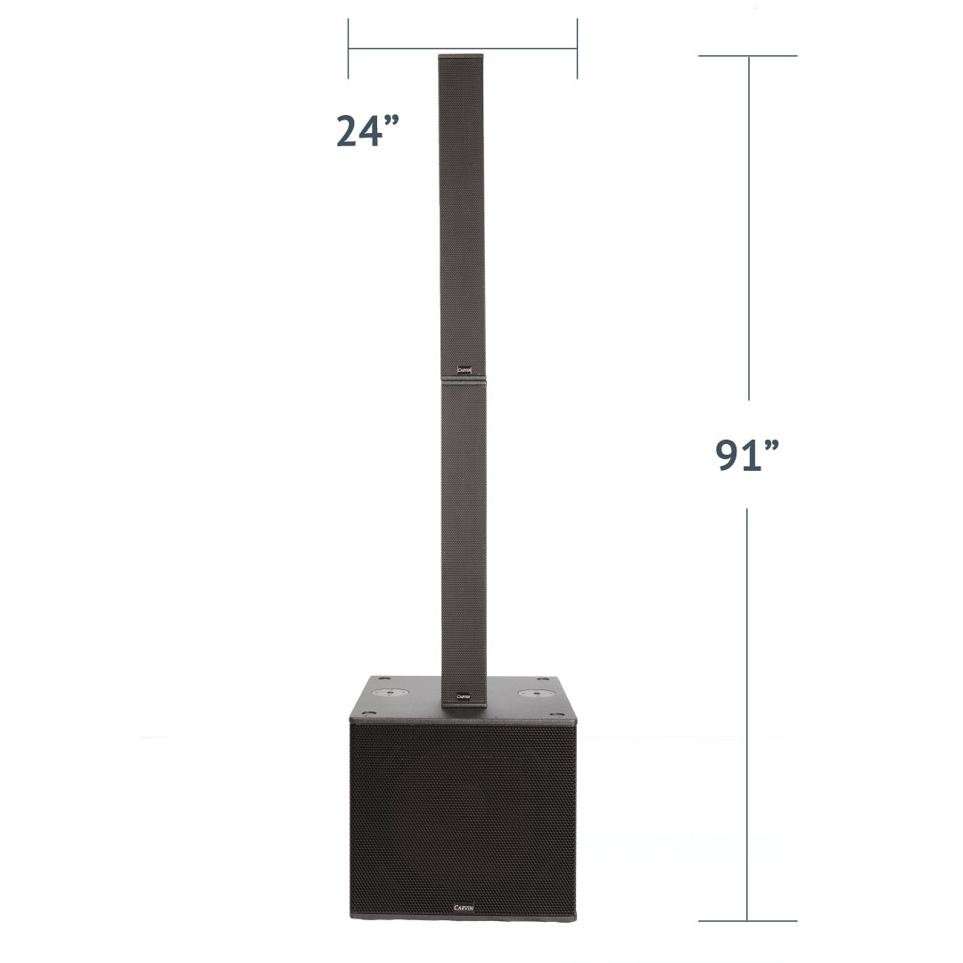 TRC600A 8000W Active Column Array System