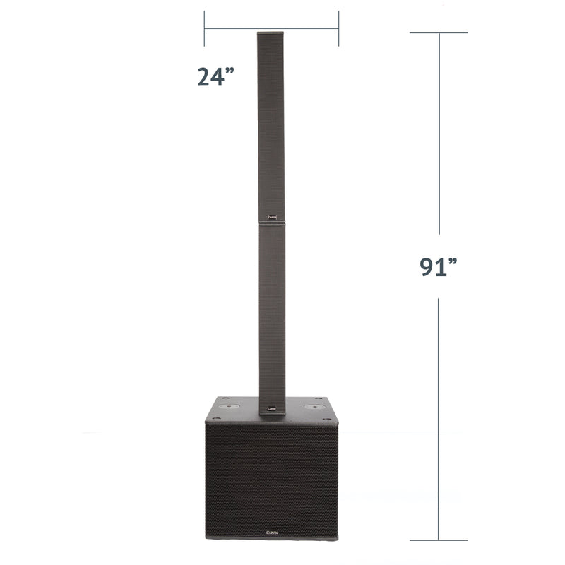 TRC400A 4000W Active Column Array System - Carvin Audio