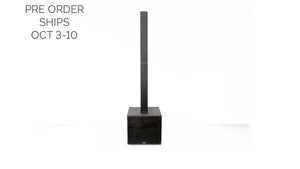  trc200a 2000w active column array system with 18-inch subwoofer