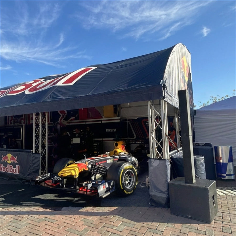 trc200a deployed for f1 red bull event