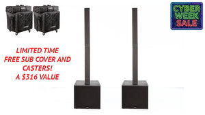 TRC400A 4000W Powered Column Array System