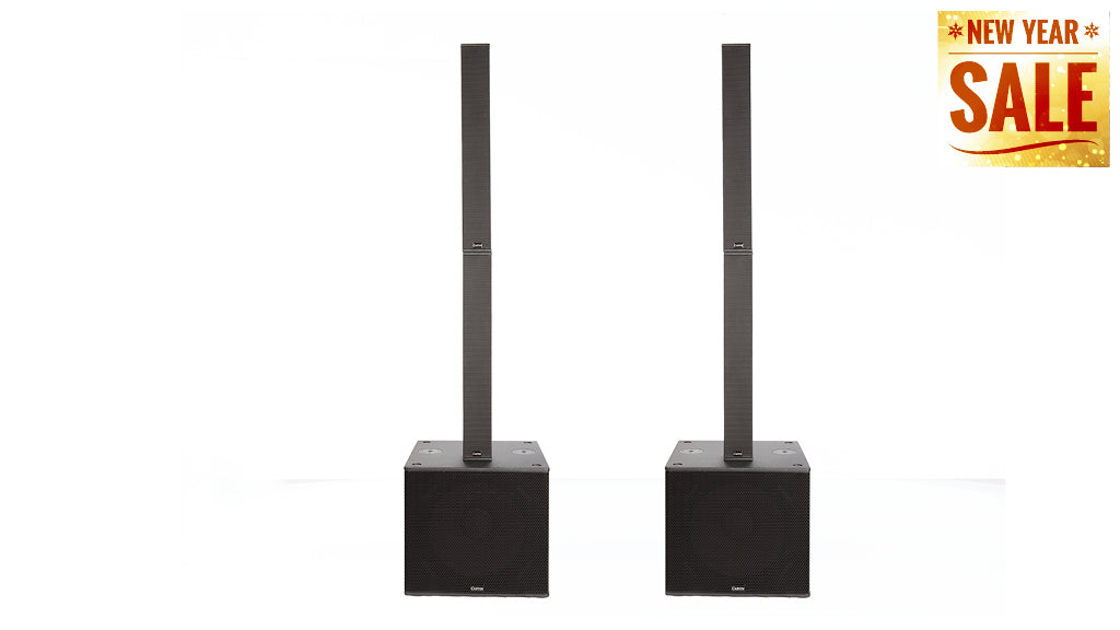 carvin 4000w active column array system TRc400A