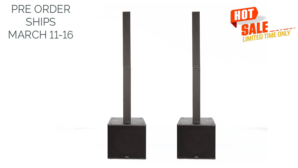 trc400a 4000w active column array system