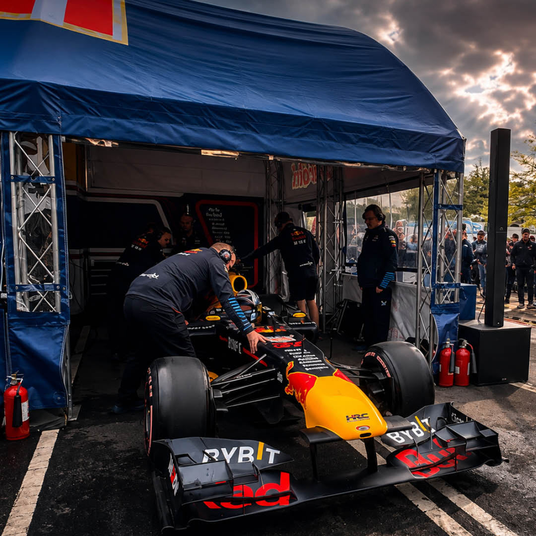 carvin deployed the trc400a at the red bull Washington D.C  Showrun 