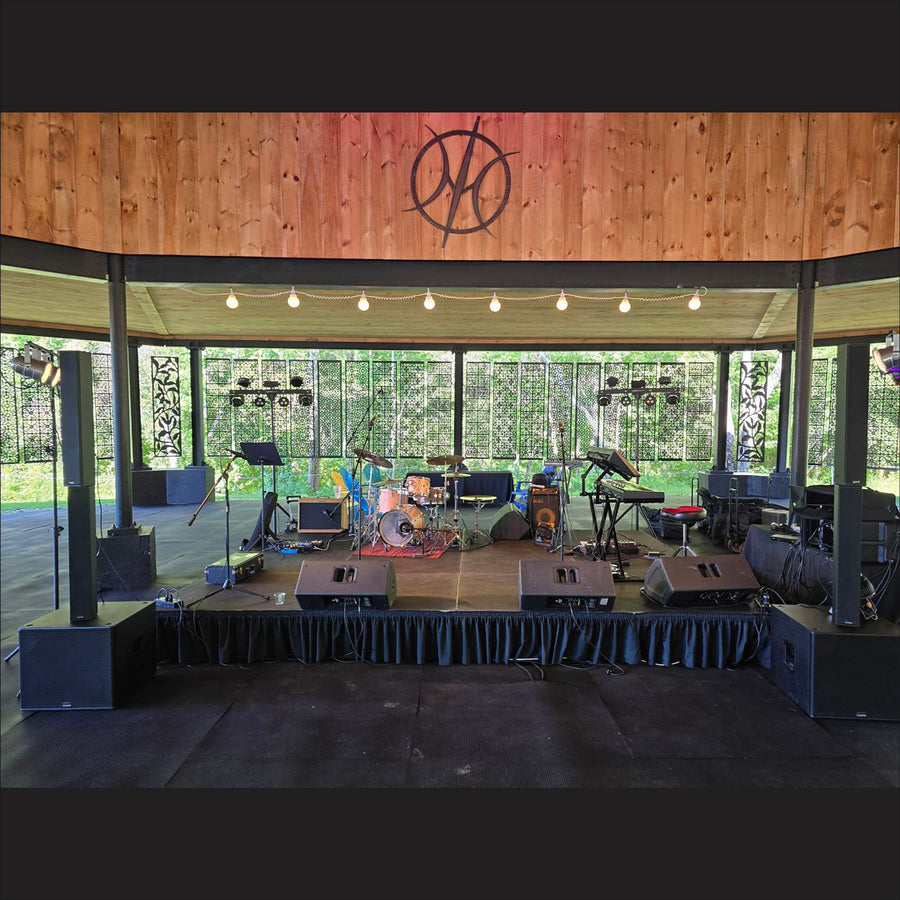 trc400a system used in live band show