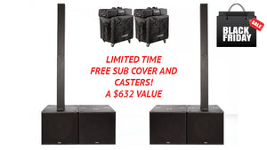 trc600a 8000w active column array system