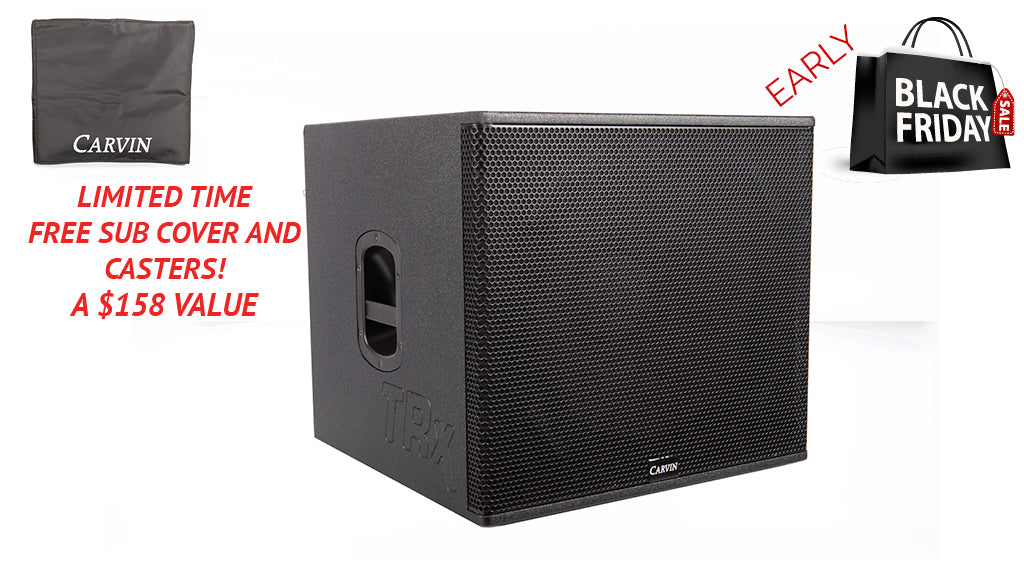 trx3118a 2000w active 18-inch subwoofer