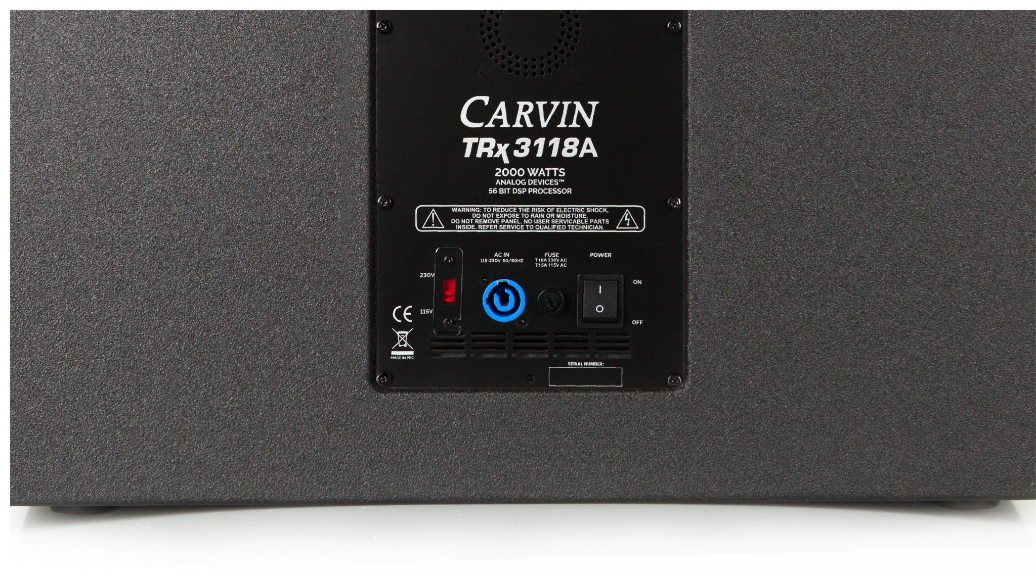 2000W 18-Inch Subwoofer - Carvin Audio