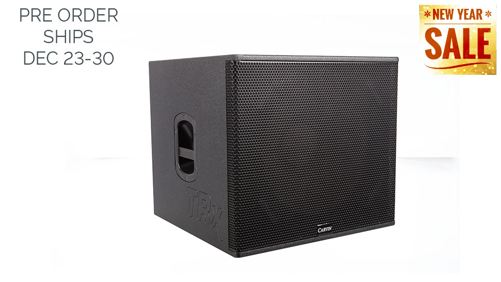 trx3118a 2000w active subwoofer system