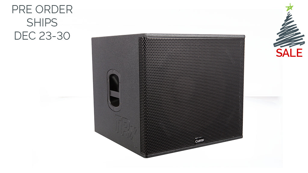 trx3118a 2000w active 18-inch subwoofer