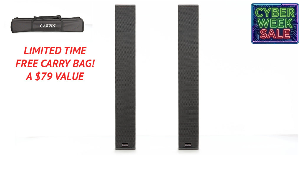 TRx3900F 3.5-Inch Column Array Loudspeaker Pair with Fly Points