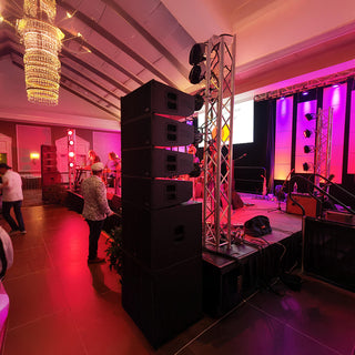 trx5000 series line array deployed for live show