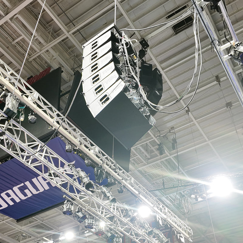 trx5000 series line array deployed for live show