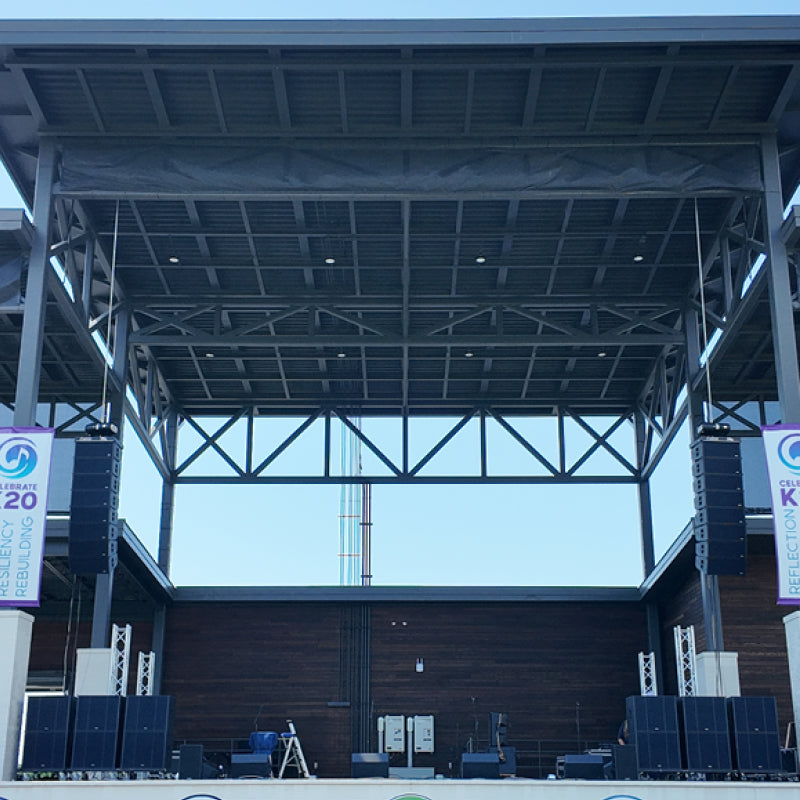 trx5000 series line array large system deployment