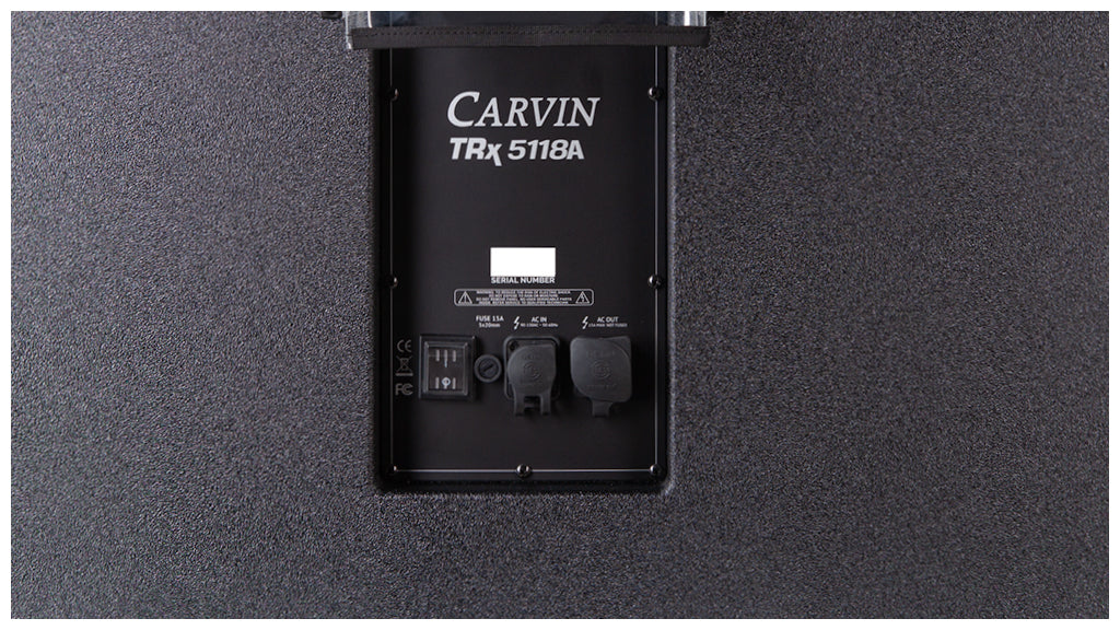 carvin trx5118a IP45 weather rated subwoofer