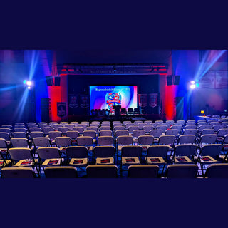 trx3118a 18-inch active subwoofer at live show