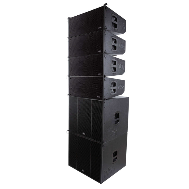 carvin trx5210an line array ground stack