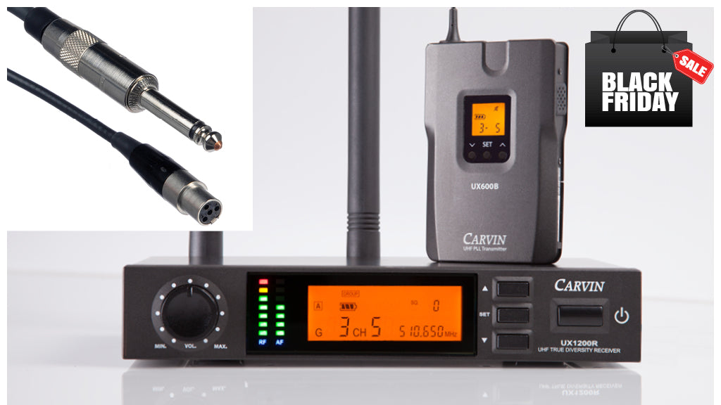 carvin wireless guitar and bass system