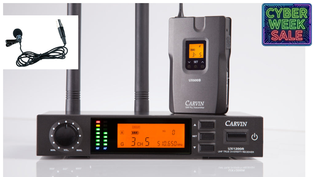 UX1200LP1 WIRELESS LAPEL SYSTEM