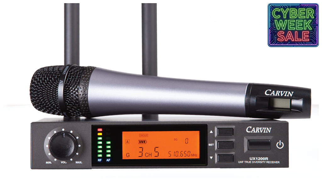 UX1200MC WIRELESS HANDHELD MICROPHONE SYSTEM