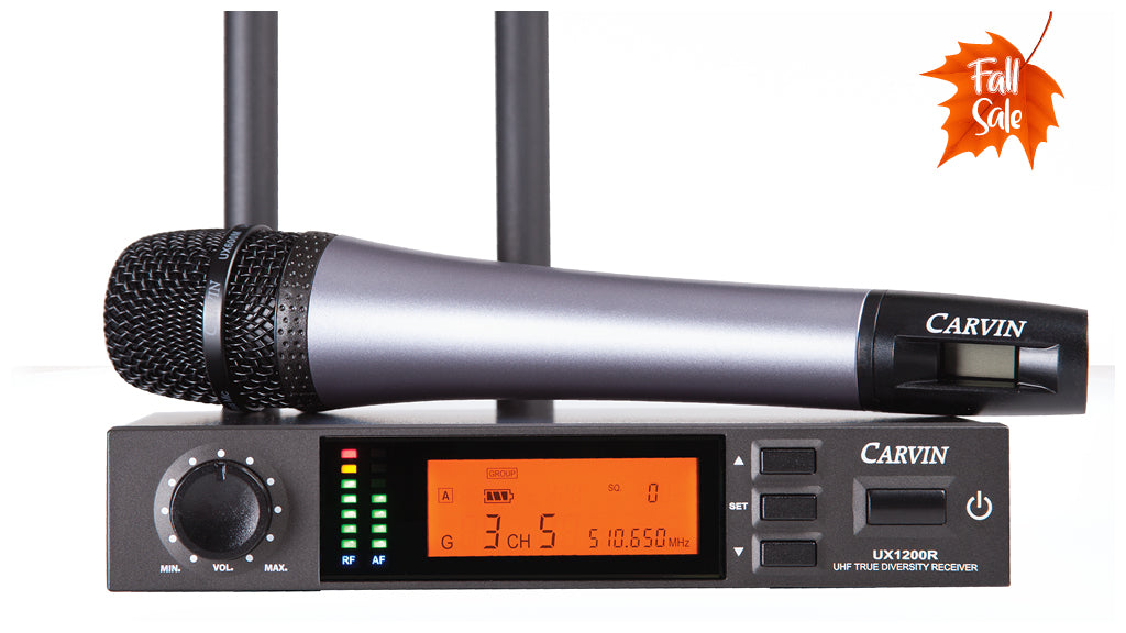 ux1200mc wireless microphone system