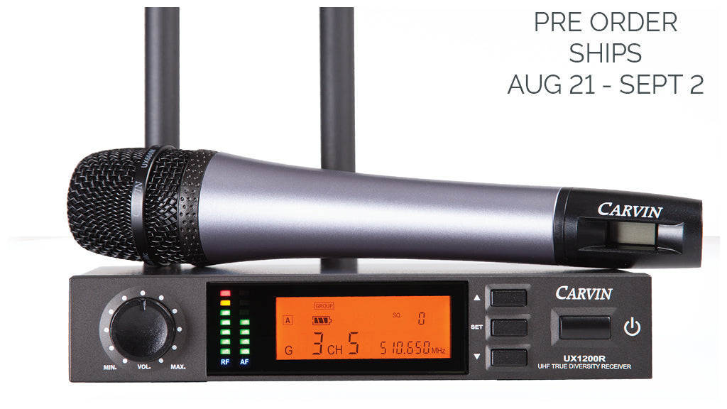 ux1200mc wireless microphone system